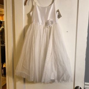 Brand New White Special Occasion Girl’s Dress